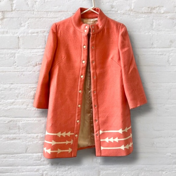 ⭐️ Anthropologie Lauren Moffatt Eastward Dress Coat size XS - Picture 4 of 11
